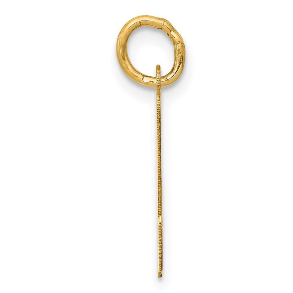 Kazi Luxury 14k Yellow Gold Medium Script Letter … - image 2